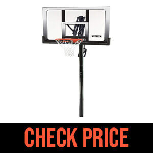 Lifetime In Ground Power Lift Basketball System 52 inch