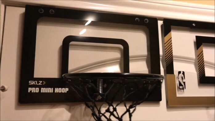 SKLZ Pro Mini Micro VS Spalding NBA Slam Jam Basketball Hoop