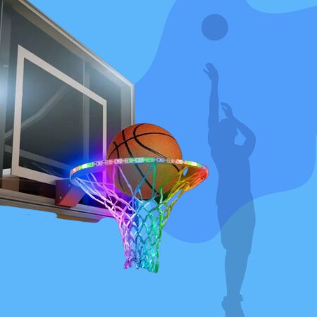 BiMONK Rechargeable LED Basketball Hoop Light