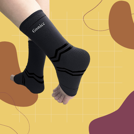 Gonicc Professional Foot Sleeve Pair