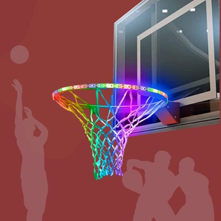 Mistyrain LED Basketball Hoop Lights