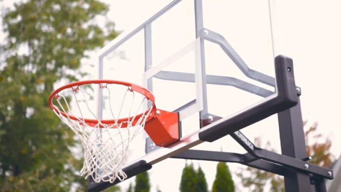Silverback in Ground Basketball Hoop Adjustable Height 60 inch
