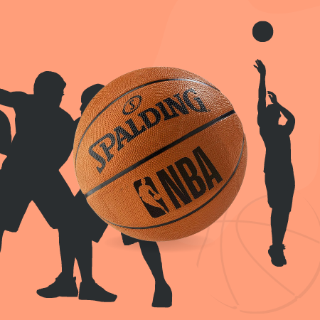 Spalding NBA SGT Never going to flat Eight Grip Basketball