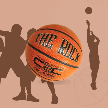 The Rock basketball which is Official for Men's