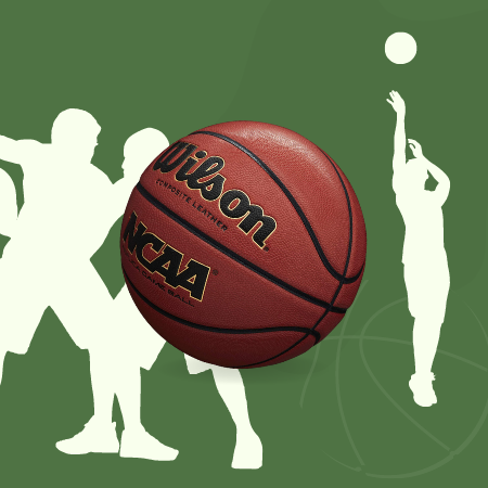 Wilson NCAA Replica Basketball for Basketball Game