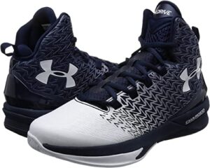 Under Armour Men's ClutchFit Drive 3 Basketball Shoes Navy White