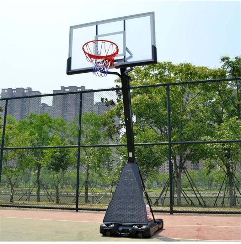 Height-Adjustable Basketball Hoop
